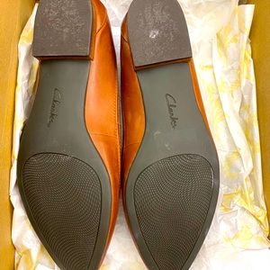 Clarks slip on shoes